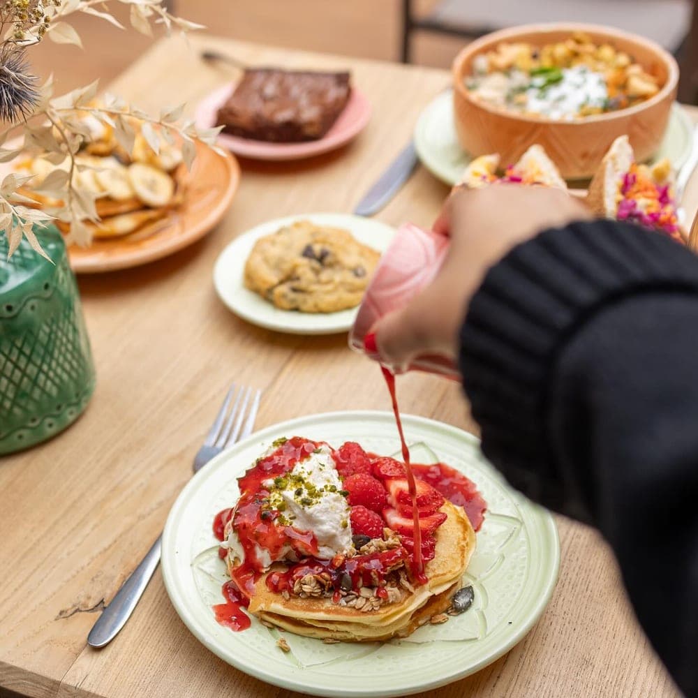 Sunny pancakes