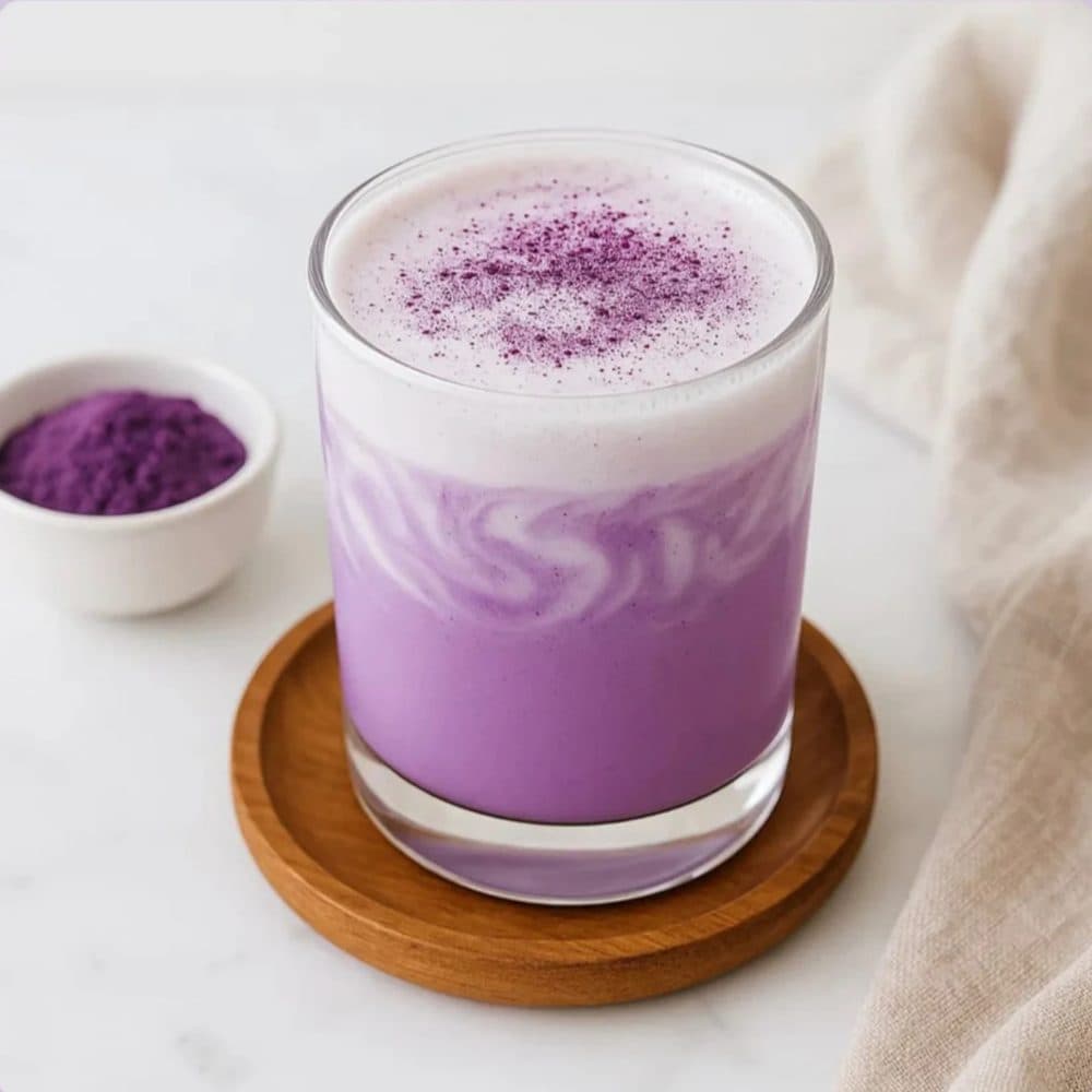 Ubé latté